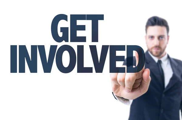 Text: Get Involved — Stock Photo, Image