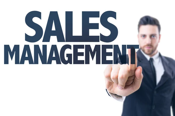 Tekst: Sales Management — Stockfoto