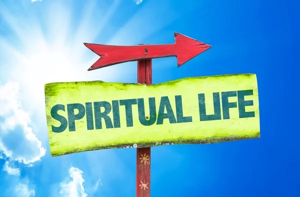 Spiritual Life sign — Stock Photo, Image