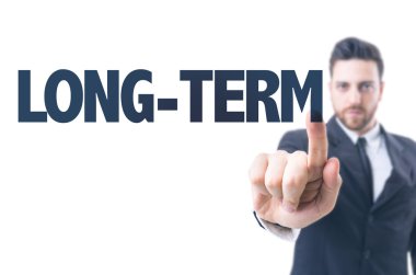 İş adamı işaret metni