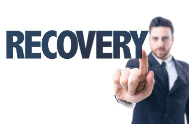 İş adamı işaret metni