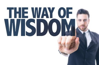 İş adamı işaret metni