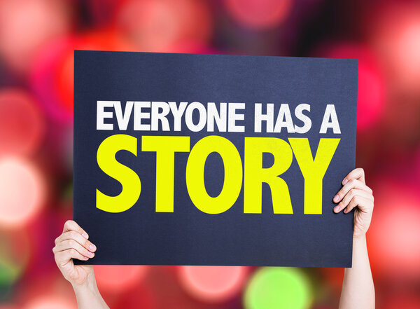 Everyone Has a Story card
