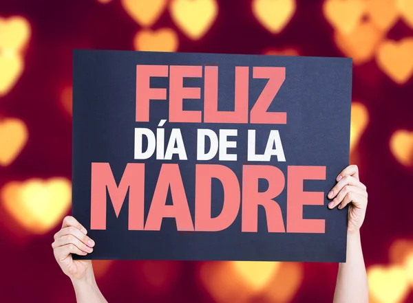 Tarjeta del Día de las Madres Feliz —  Fotos de Stock