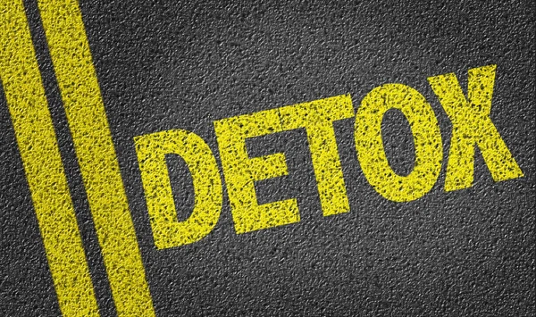 Detox written sign — Stock Photo, Image