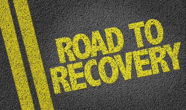 Road to Recovery on the road — Stock Photo, Image