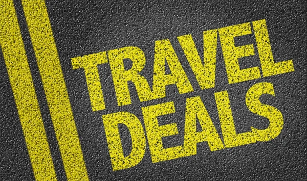Travel Text Deals — Stock Photo, Image