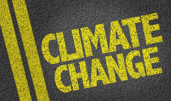 Climate Change text — Stock Photo, Image