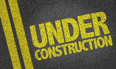 Under Construction Text clipart