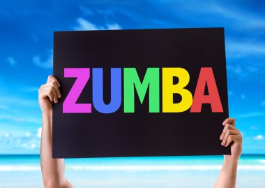 Zumba metni kartı