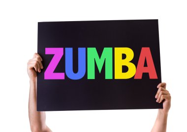 Zumba metni kartı