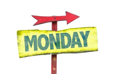 Pazartesi metin işareti