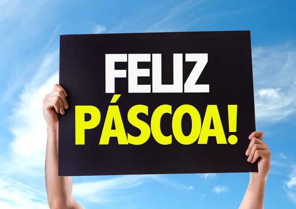 Tarjeta de Pascua feliz —  Fotos de Stock