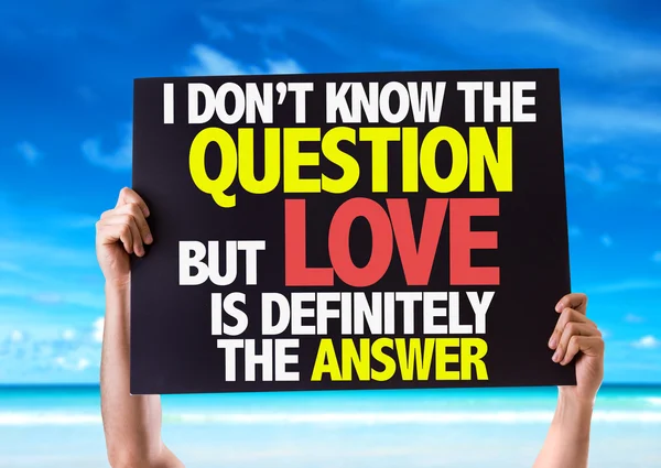 Love is Definitely the Answer card