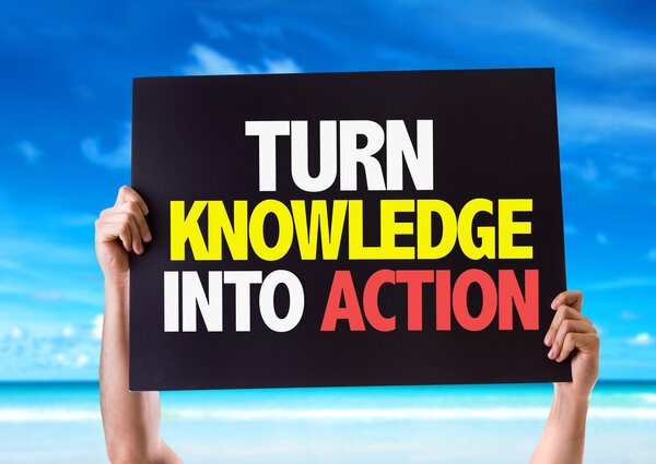 Turn Knowledge Into Action card