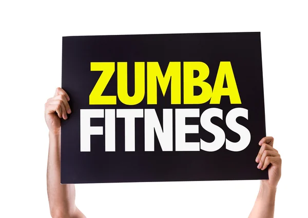 Zumba Fitness card — Foto Stock