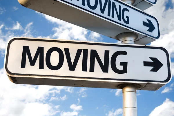 Moving direction sign — Stock Photo, Image