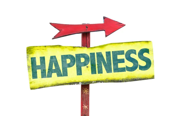 Znak textu štěstí — Stock fotografie