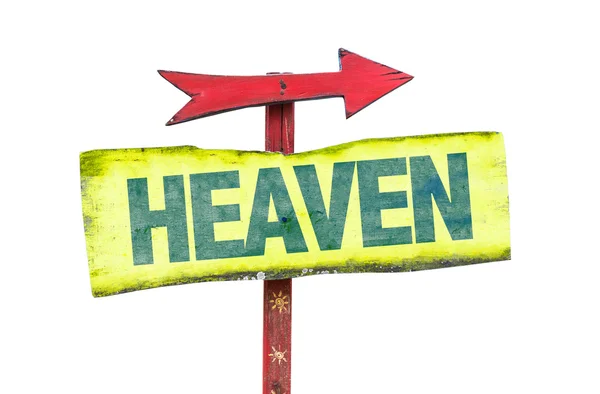 Heaven text sign — Stock Photo, Image