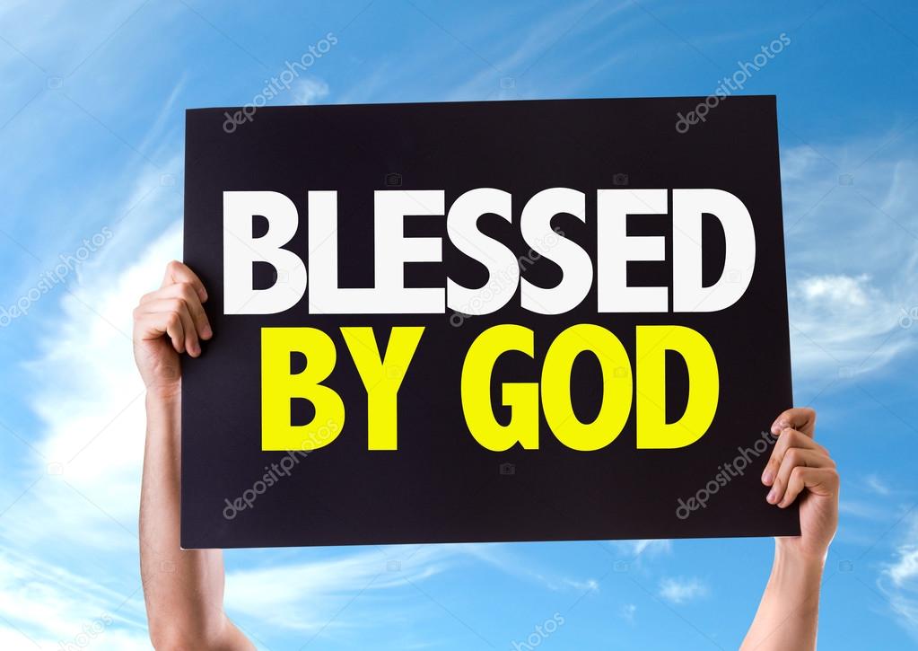 Blessed By God card