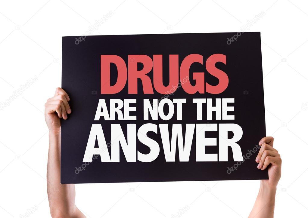 Drugs Are Not The Answer card