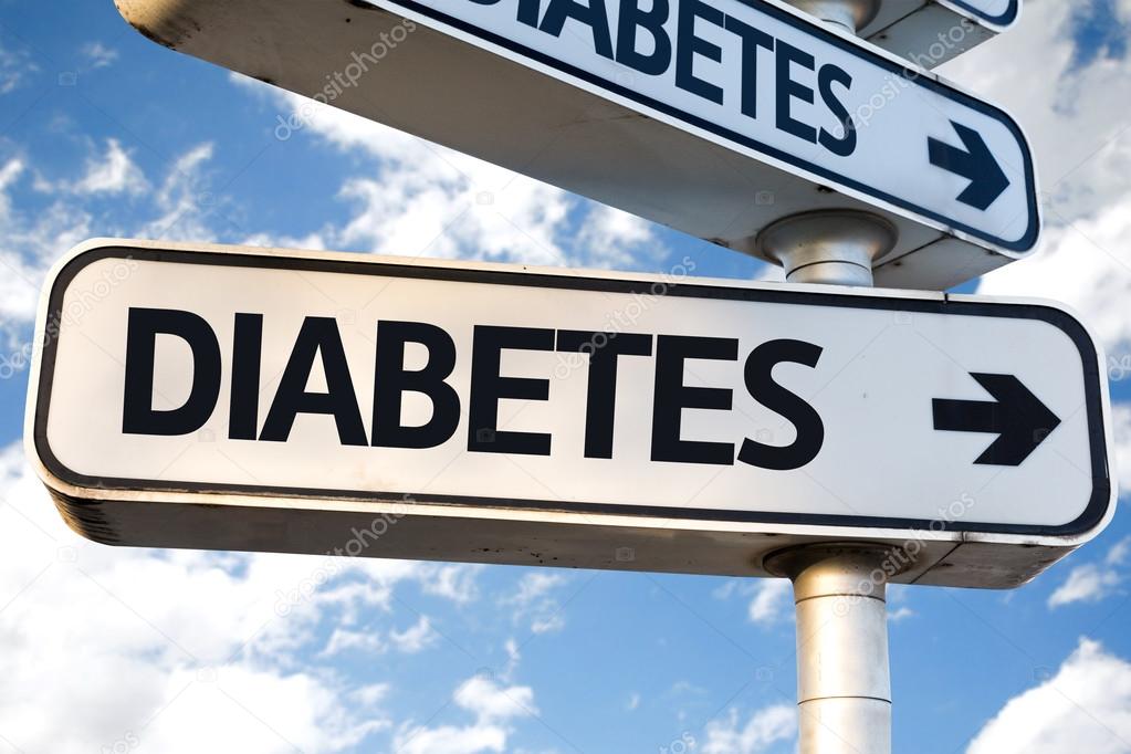 Diabetes direction sign