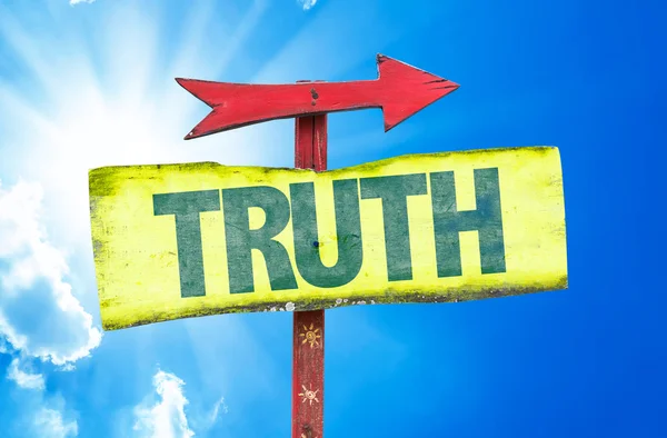 Truth text sign — Stock Photo, Image