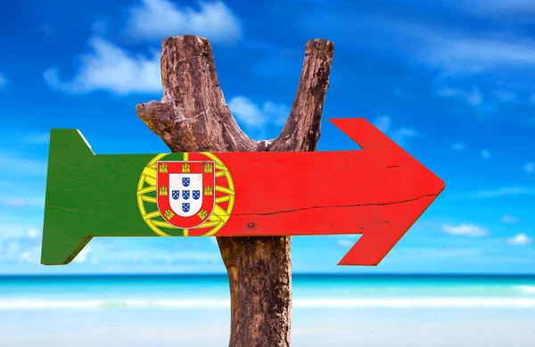 Bandeira de Portugal — Fotografia de Stock