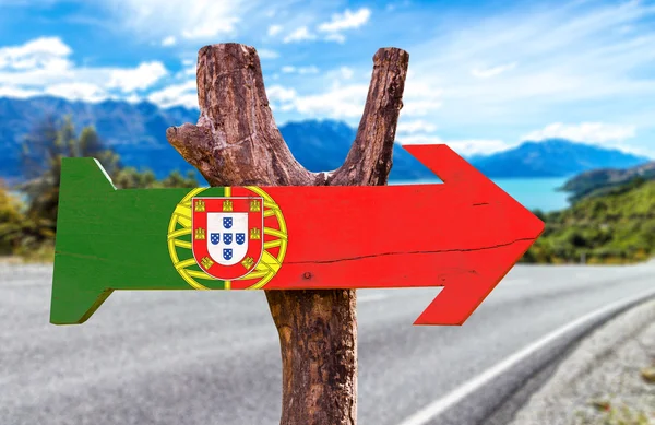 Portogallo Segno di bandiera — Foto Stock