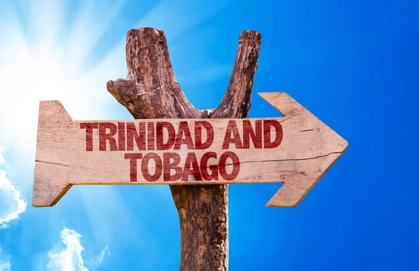 Trinidad e tobago sinal — Fotografia de Stock