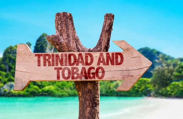 Trinidad and Tobago sign — Stockfoto