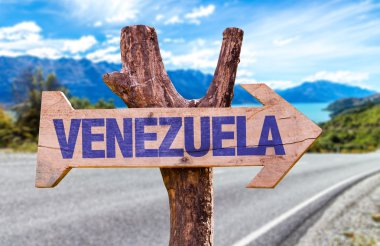 Venezuela ahşap işareti