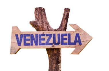 Venezuela ahşap işareti