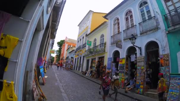 올드 시티 Pelourinho에서 걷기 — 비디오
