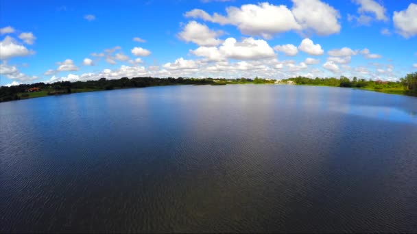 Lago Paranoa in Brasilia — Stock Video