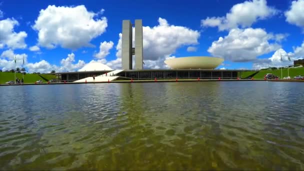 The National Congress of Brazil — Stock Video
