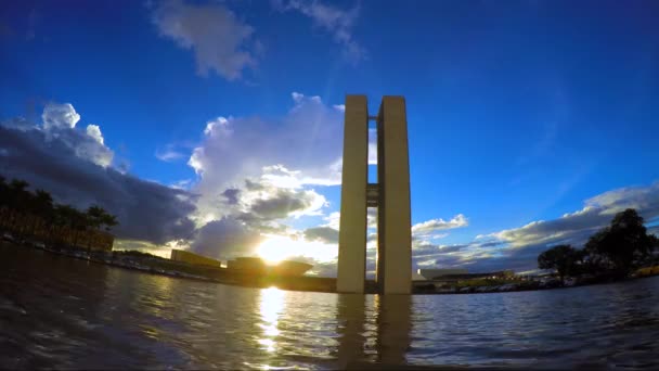 Congresso Nacional do Brasil — Vídeo de Stock