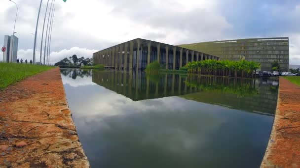 Veduta del Palazzo Itamaraty — Video Stock