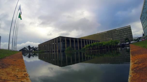 Vista do Palácio do Itamaraty — Vídeo de Stock