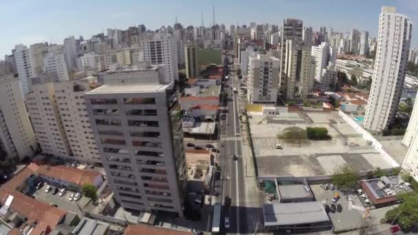 Avenue Brigadeiro Luis Antonio — Stock Video
