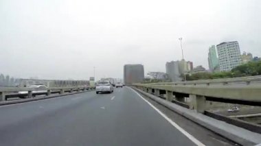 Sao Paulo, Brezilya için ünlü Radyal Leste sürüş