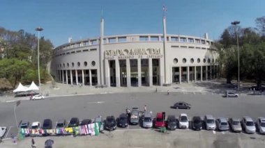 Estadio yapmak Pacaembu Sao Paulo içinde