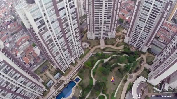 Lüks Condominium Sao Paulo — Stok video