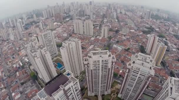 Distrito Tatuape en Sao Paulo — Vídeo de stock