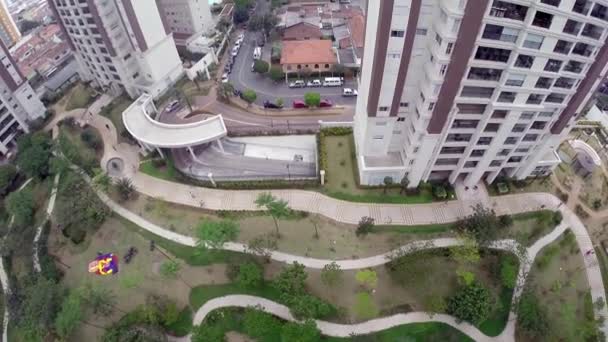 Condomínio de luxo em São Paulo — Vídeo de Stock