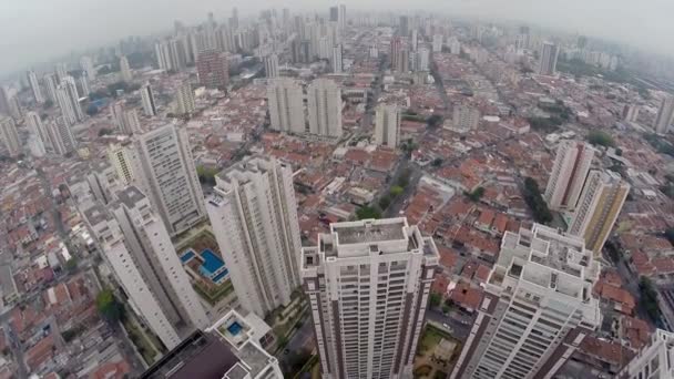 Розкішні кондомініуми в Сан-Паулу — стокове відео
