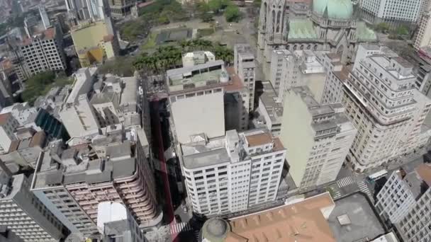 View from Sao Paulo Downtown — Stock Video