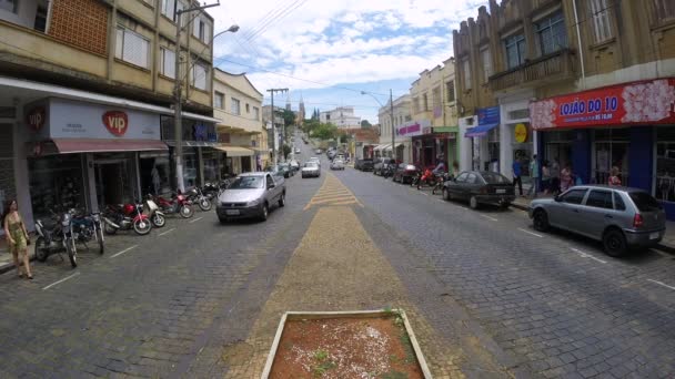 Ulica widok Guaxupe — Wideo stockowe