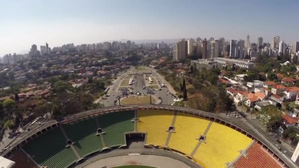 ФК "Пакаембу" в Сан-Паулу — стоковое видео