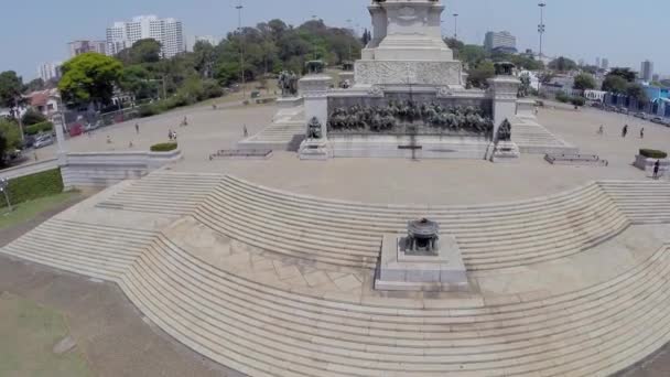 Monumen Kemerdekaan Ipiranga — Stok Video